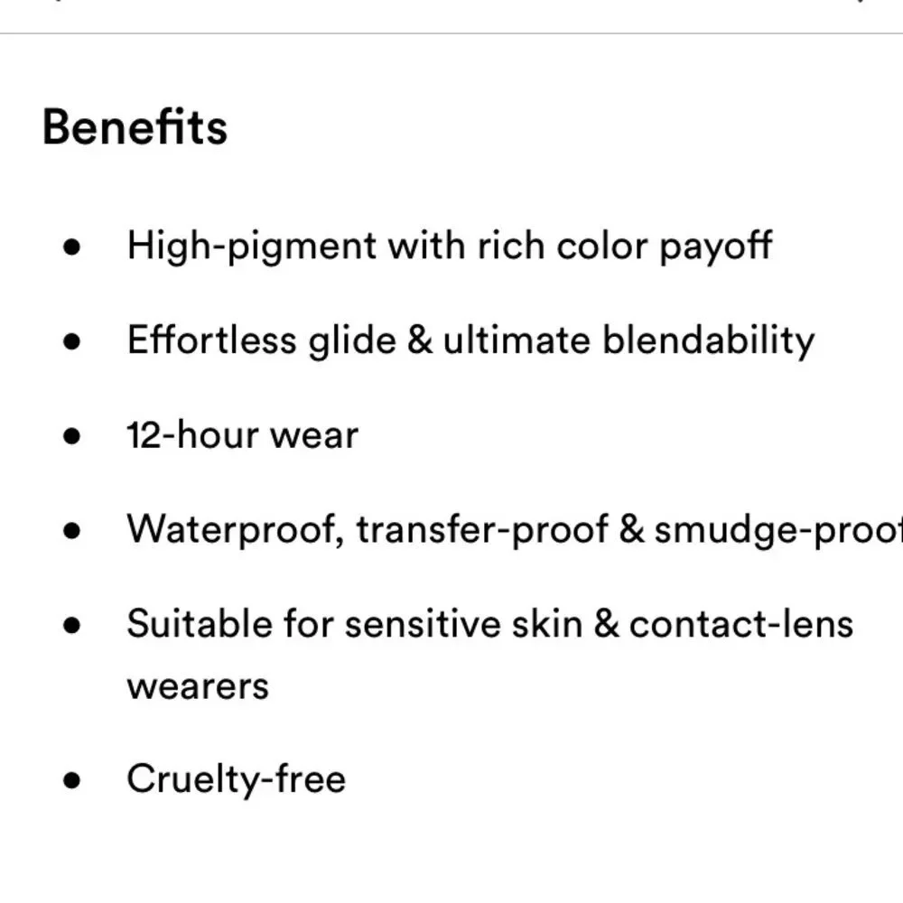 NEW Buxom Power Line Lasting Eyeliner